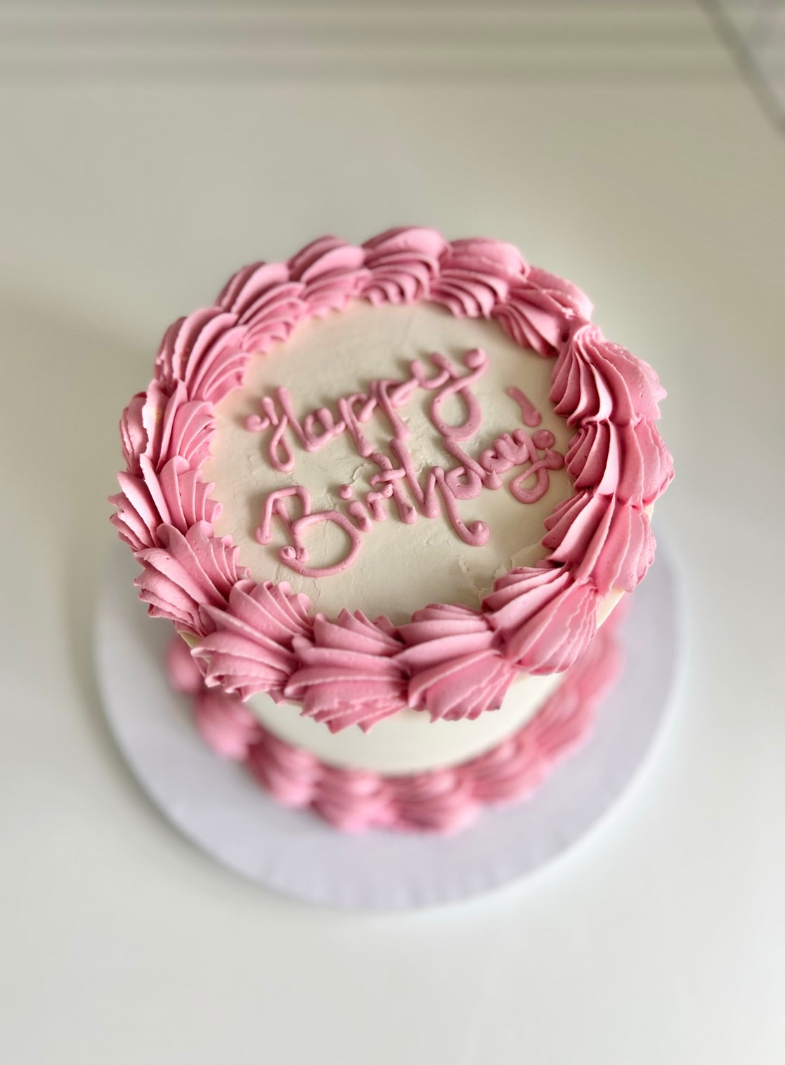 Classic buttercream round
