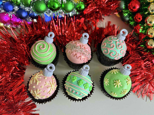 Christmas bauble cupcakes! - Tuesday 25th November , 6pm - 7:30pm